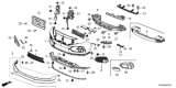 Diagram for Honda Spoiler - 71102-TGH-A10