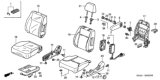 Diagram for Honda CR-V Seat Cover - 81531-SCA-A11ZA