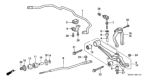 Diagram for Honda Prelude Sway Bar Link - 51320-S30-003