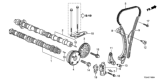 Diagram for Honda Timing Chain - 14401-5A2-A02
