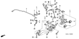 Diagram for Honda Trailing Arm Bushing - 52364-S6M-004