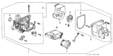 Diagram for Honda Ignition Control Module - 30130-P75-006