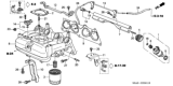 Diagram for Honda Fuel Filter - 16230-PMS-A04