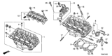 Diagram for Honda Cylinder Head Gasket - 12251-R70-A01