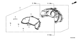 Diagram for Honda Speedometer - 78100-TBC-A71