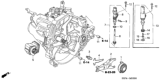 Diagram for Honda Insight Release Bearing - 22810-PLW-005