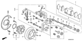 Diagram for Honda Accord Hybrid Brake Disc - 42510-TA0-A02