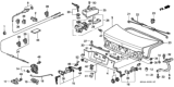 Diagram for Honda Trunk Lock Cylinder - 74886-SH4-A03