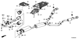 Diagram for Honda Tail Pipe - 18330-TGS-A11