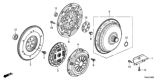 Diagram for Honda Clutch Disc - 22200-5W9-005