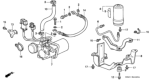 Diagram for Honda ABS Pump And Motor Assembly - 57310-SR3-013