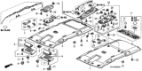 Diagram for Honda Element Car Mirror - 83221-SCV-A01ZB