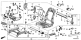 Diagram for Honda Accord Hybrid Seat Switch - 81653-SDB-A71