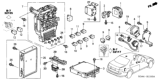 Diagram for Honda Fuse Box - 38200-SDA-A21