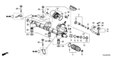 Diagram for Honda Rack And Pinion - 53601-T2F-A04