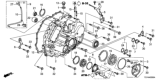 Diagram for Honda Odyssey Transfer Case Seal - 91205-RT4-003