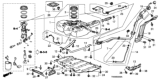 Diagram for Honda Fuel Pump Tank Seal - 17046-TA0-A00