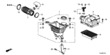 Diagram for Honda Air Filter Box - 17201-5PA-A00
