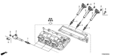 Diagram for Honda Ignition Coil - 30520-R70-S01
