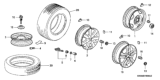 Diagram for Honda Wheel Cover - 44732-S9A-000