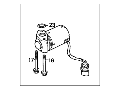Honda ABS Pump And Motor Assembly - 57017-SV1-A01