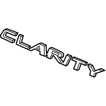 Honda Clarity Electric Emblem - 75722-TRT-003