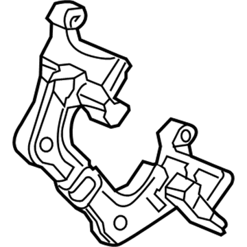 Honda Brake Caliper Bracket - 43220-TBA-A01