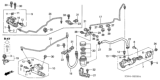 Diagram for Honda Clutch Slave Cylinder - 46930-SDP-A01