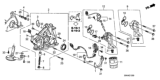 Diagram for Honda Crankshaft Seal - 91212-R70-A02