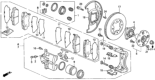 Diagram for Honda Accord Wheel Stud - 90163-SV1-A01