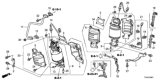 Diagram for Honda EGR Tube - 18717-5G0-A00