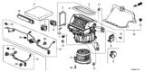Diagram for Honda Blower Motor - 79310-T7W-A01
