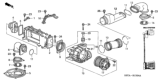 Diagram for Honda Battery Cooling Fan - 1J810-PHM-003