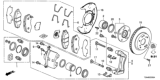Diagram for Honda Accord Hybrid Wheel Stud - 90113-STK-A01