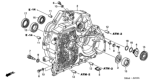 Diagram for Honda Element Bellhousing - 21111-PRV-305