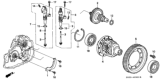 Diagram for Honda Civic Differential - 41100-P4V-305