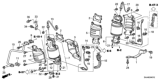 Diagram for Honda Ridgeline Catalytic Converter - 18190-RN0-A01