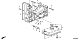 Diagram for Honda Clarity Plug-In Hybrid Automatic Transmission Filter - 25420-5Y4-003