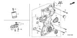 Diagram for Honda Crankshaft Seal - 91212-R1B-A01