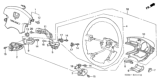 Diagram for Honda Odyssey Steering Wheel - 78501-S87-A61ZD