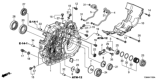Diagram for Honda Accord Bellhousing - 21110-RV2-010