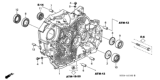 Diagram for Honda Accord Bellhousing - 21111-P7W-A02