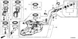 Diagram for Honda Fuel Pressure Regulator - 17052-TVA-A00