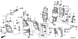 Diagram for Honda Odyssey Oxygen Sensor - 36531-5G0-A11