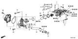 Diagram for Honda Water Pump Gasket - 19222-5K0-A01