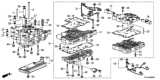 Diagram for Honda Valve Body - 06270-5C4-315