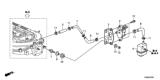 Diagram for Honda Canister Purge Valve - 36162-RMX-A01