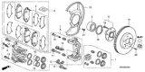 Diagram for Honda Wheel Bearing - 44300-STK-951