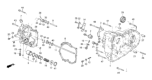 Diagram for Honda CRX Transfer Case Seal - 91205-639-005