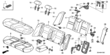 Diagram for Honda Accord Seat Cover - 82551-SDC-A31ZC